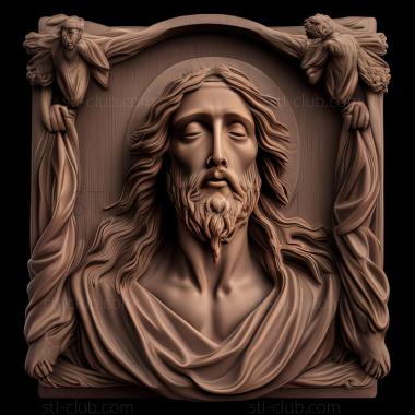 3D model st jesus christ (STL)